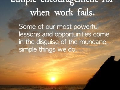 Luke 5 gives encouragement in our work