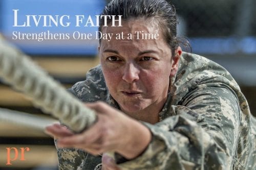 Military, faith for military women and families, trust God