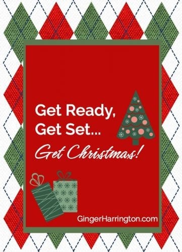 Get ready, get set, get Christmas. A fun look at the busyness of Christmas.