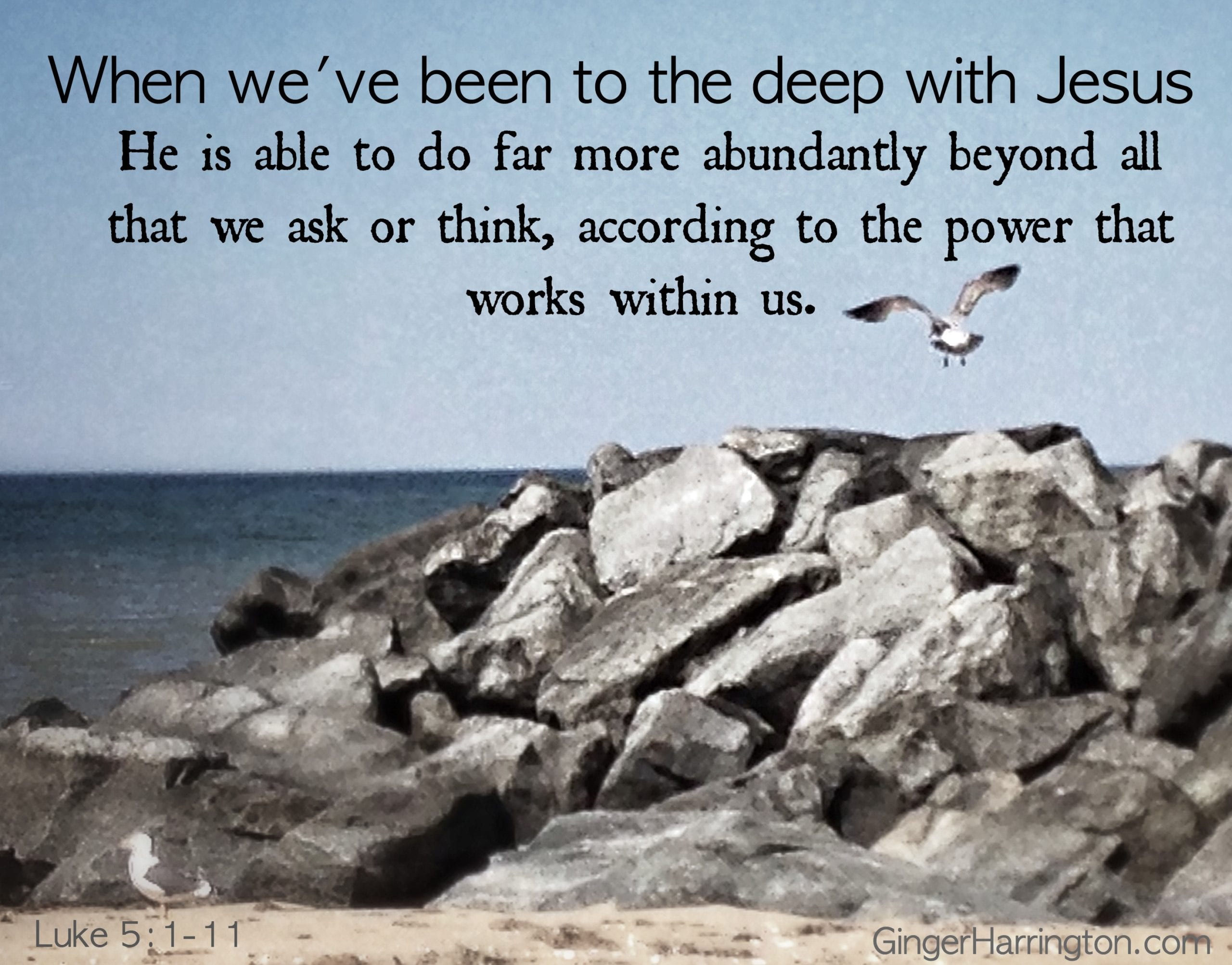 The Simple Truth About Going to the Deep With Jesus