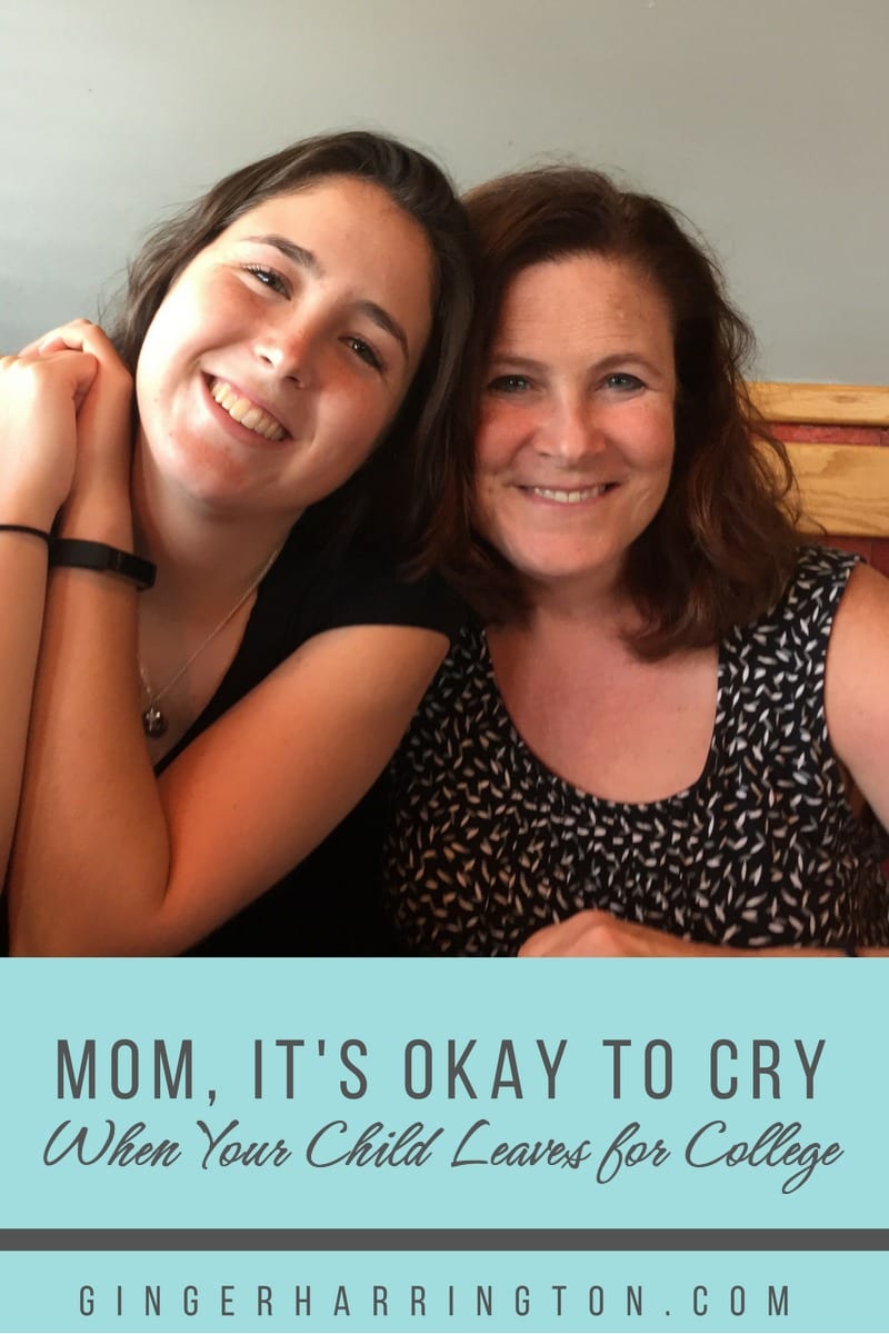 Mom, It’s Okay Cry When You Leave Your Child at College