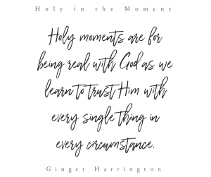 Celebrating the Release of Holy in the Moment! | Ginger Harrington