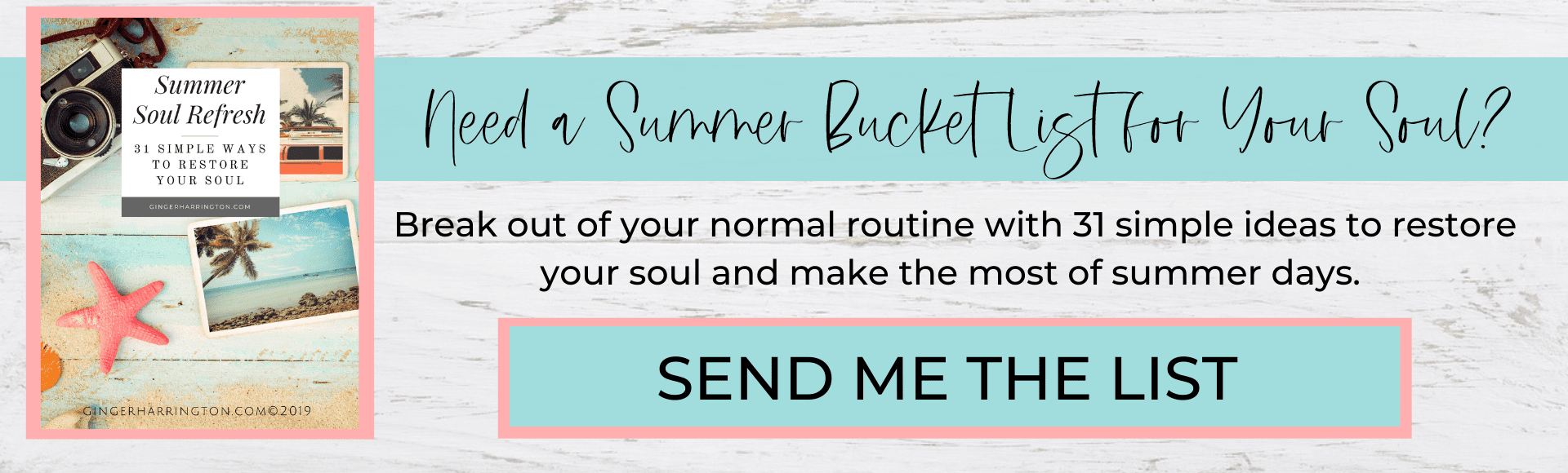 Make the most of summer to renew and energize your soul. Get practical tips to create time to feed your mind, body, and spirit for Christian women. Include your kids on many of the tips.