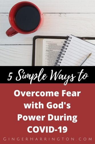 Overcome fear with the power of God with these 5 ways to respond to the coronavirus. The Apostle Paul discovered the very weakness that plagued was actually an opportunity to discover God's power in a personal way. A real way that changed lives. We have this same opportunity today.  #prayforcovid19 #overcomingfear #trustinggodinhardtimes
