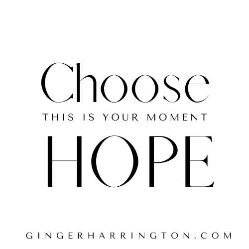 Black text on white canvas to inspire you to choose habits of hope.